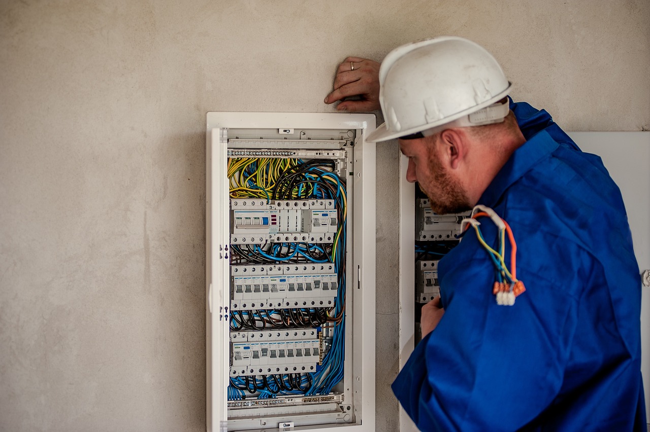 Electrician Performing Fault Finding
